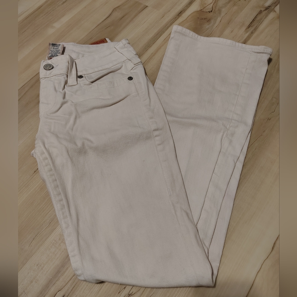 True Religion White Jeans